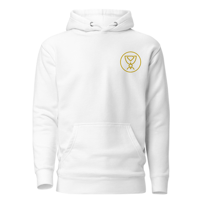 Holy Grail Embroidered Logo Unisex Hoodie