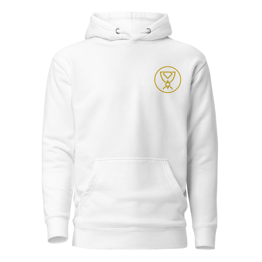 Holy Grail Embroidered Logo Unisex Hoodie